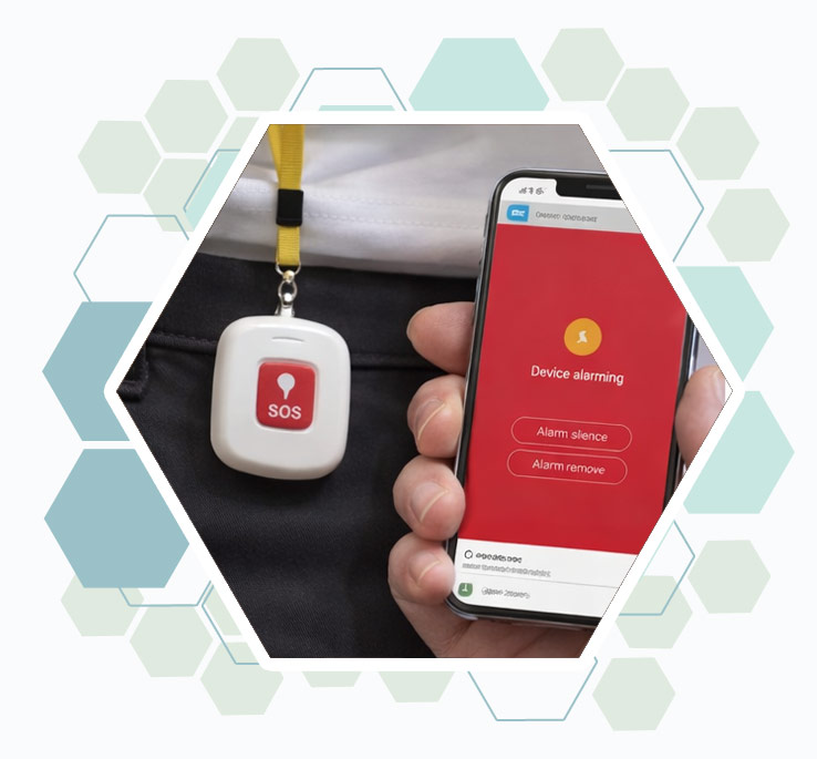 dispositif de téléassistance, boitier et mobile