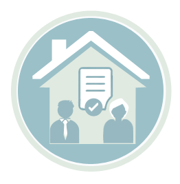 Icone mandataire, aide à domicile