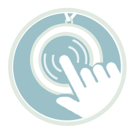 icone téléassistance fixe, collier et pendentif alerte