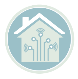 Capteurs domotiques maison intelligent, veille discrète et collecte d'information, icone