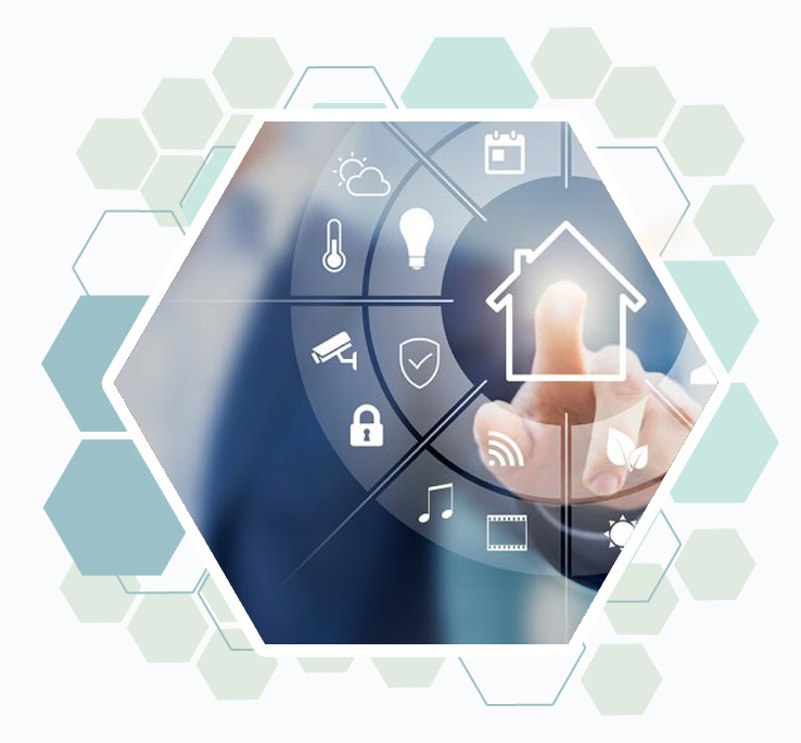 une interface de maison intelligente, proposée par une grande marque française