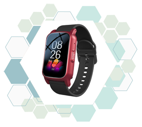 Une montre connectée avec bouton SOS