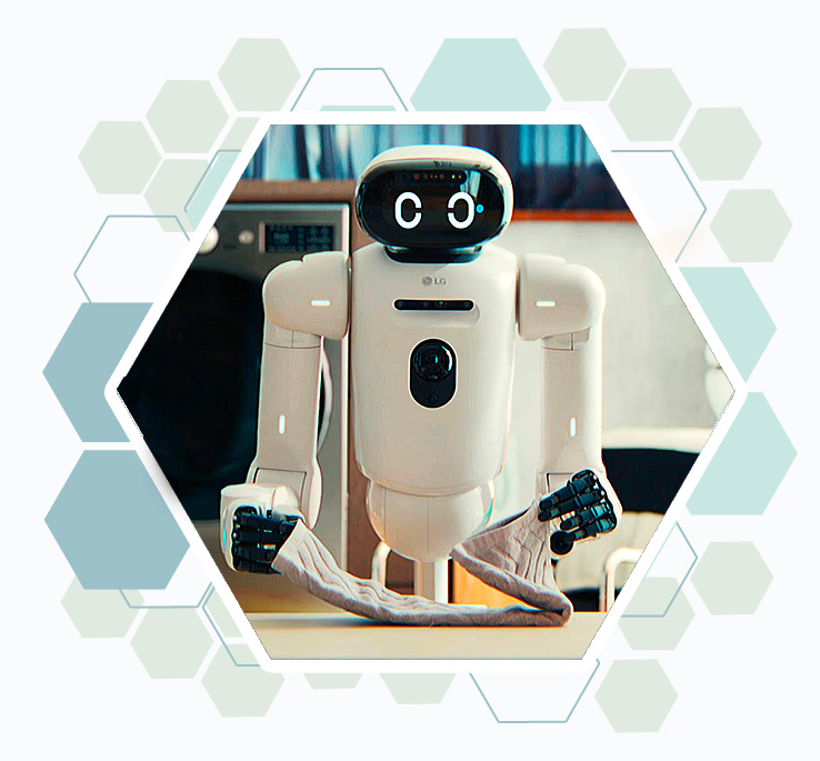 Le dernier robot ménager de LG présenté en 2026.