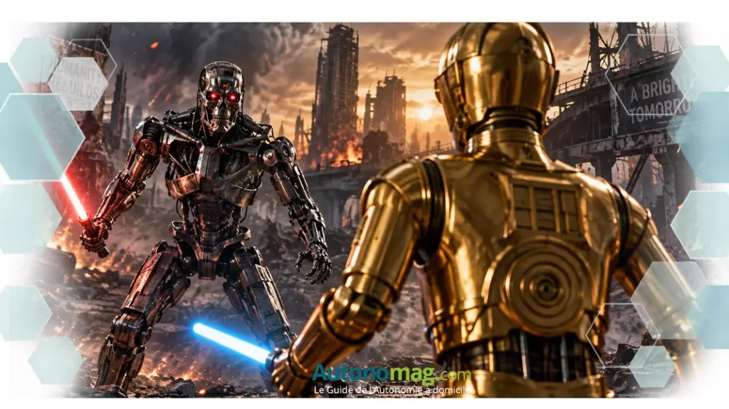 Duel Terminator, C3PO dans un monde en ruine